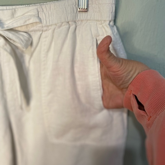 Women’s Rafaela white wide leg pull on comfort size Medium - Picture 7 of 12